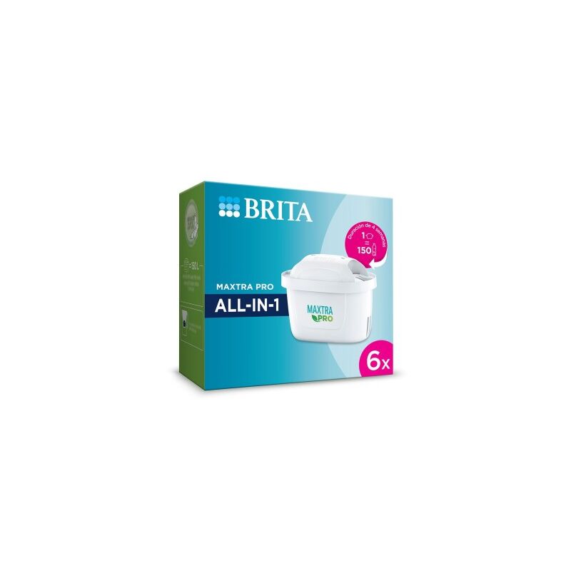 Brita - Pack de 5+1 filtres tout-en-1 Maxtra Pro pendant 6 mois 1050817