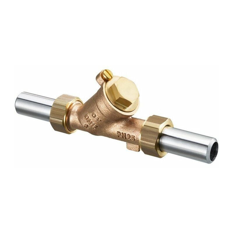 

FILTRO BRONCE PN 25 con MANGAS DE SOLDADURA DN25