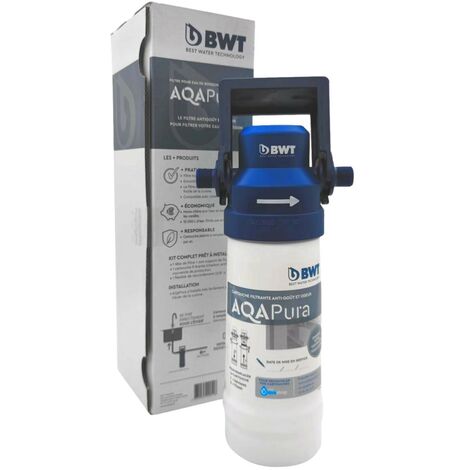 Filtro - BWT - AQA PURA - Filtro bajo lavabo para eliminar sabores y olores desagradables
