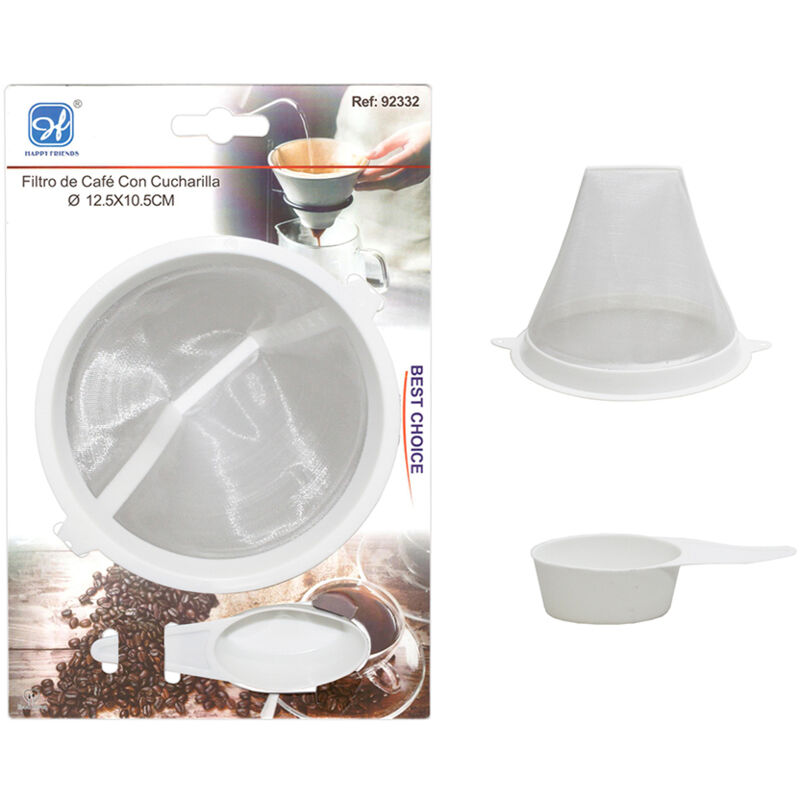 Filtro Cafe 12,5 Cm + Cuchara En Oferta Blungi Filtro Cafe 12,5 Cm + Cuchara