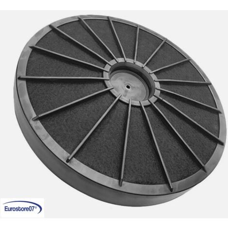 EUROSTORE07 FILTRO CAPPA AI CARBONI ATTIVI FORO CENTRALE Ø 23,3x3H cm FABER ARISTON FLAMINIA