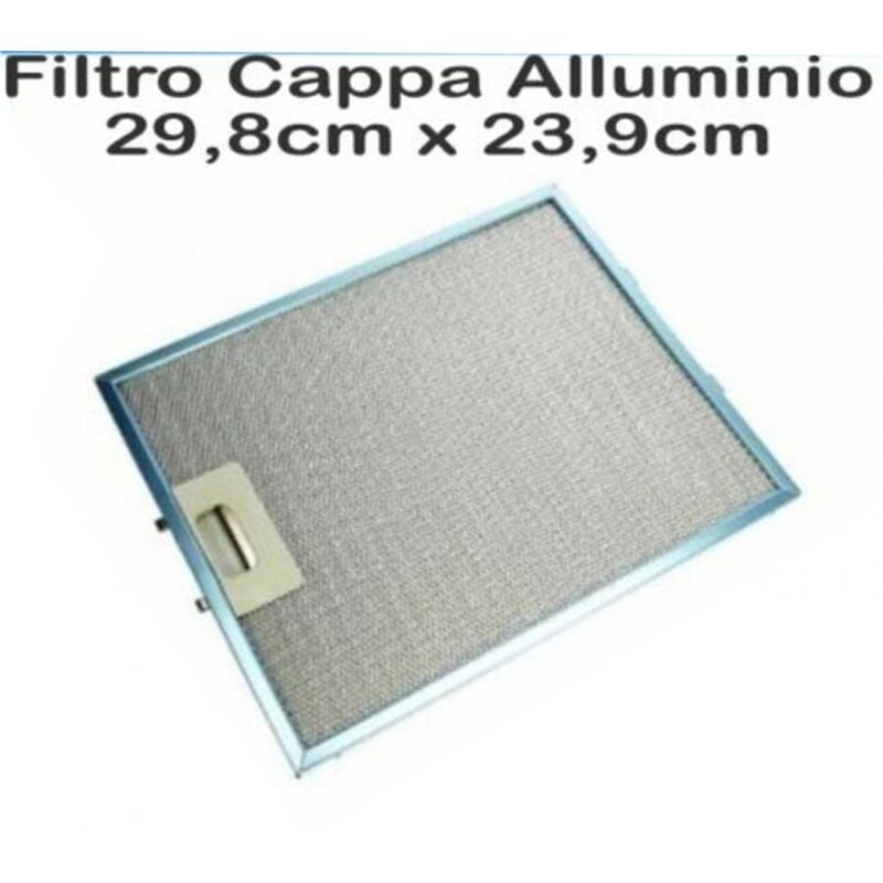 Filtro cappa alluminio Best misure 29,8cm x 23,9CM Metallico 08087358 electrolux