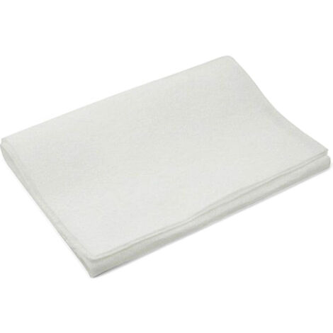 Filtro cappa bianco in poliestere 45x95 cm elevato potere filtrante per fumi odori grassi e vapori uso domestico industriale
