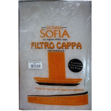 FILTRO CAPPA DONNA SOFIA CM.80X40. Prezzo per 1 pezzo.