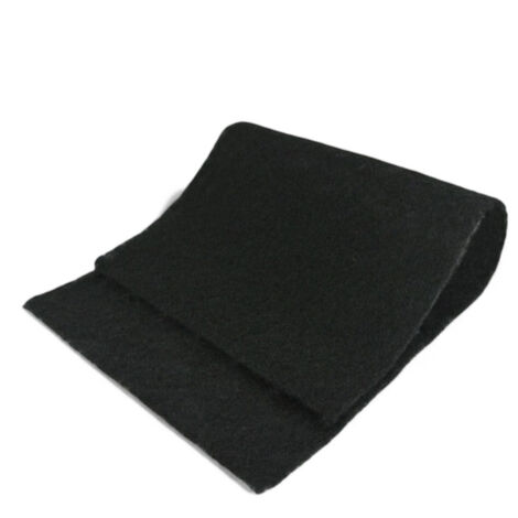 Filtro cappa nero 55x105 cm ai carboni attivi poliestere carbone per cucina acquario friggitrice auto