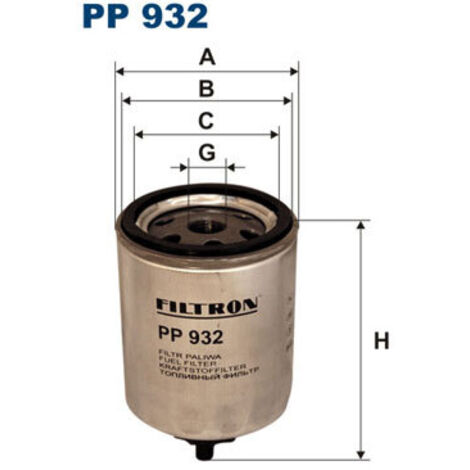 FILTRO CARBURANTE PP932 FILTRON