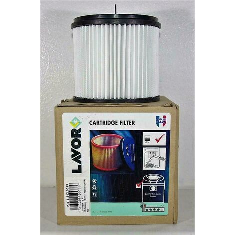 FILTRO CARTRIDGE ASPIRAPOVERE ASPIRALIQUIDI LAVORWASH DICIOTTO FREDDY KOMBO