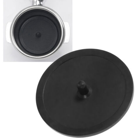 Filtro ciego (disco de limpieza) para máquinas de espresso – disco de retrolavado de goma negra de 50 mm para la limpieza de máquinas de café