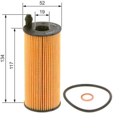 Filtro de aceite F026407123 Bosch
