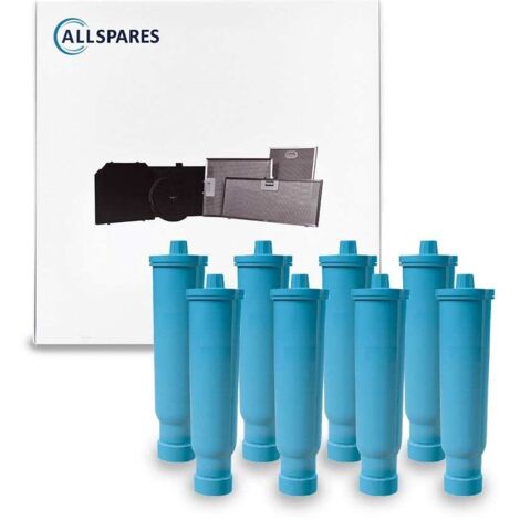 Filtro de agua AllSpares (8 uds.) compatible con cafeteras JURA IMPRESSA/Ena  Filtro de repuesto para JURA Blue