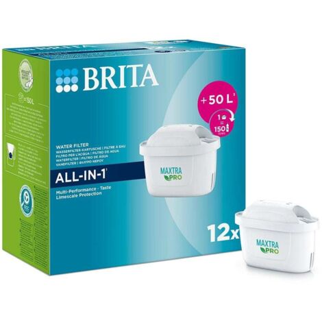 Filtro de agua BRITA MAXTRA PRO ALL-IN-1 (paquete de 12)