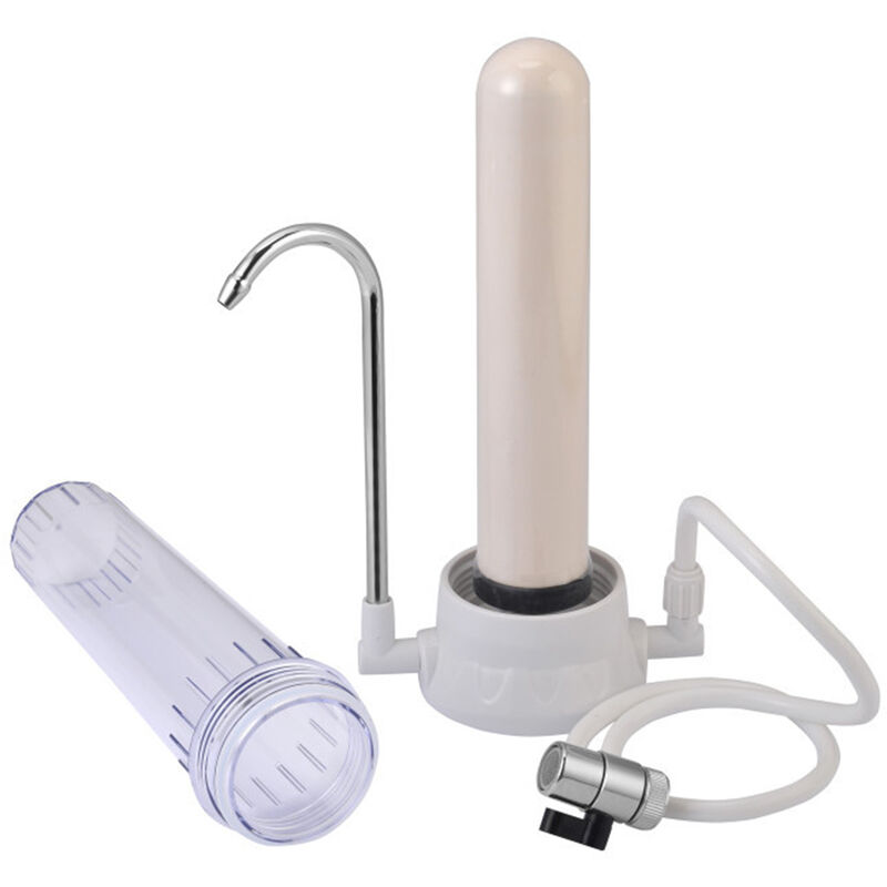 

Filtro de agua de la encimera, filtro de agua del grifo, con sistema de filtracion de agua de cartucho de ceramica
