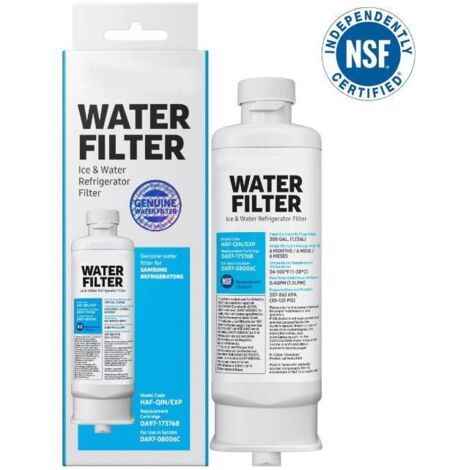 Filtro de agua de repuesto para refrigerador Samsung DA97-17376B DA97-08006C HAF-QIN HAF-QIN/EXP