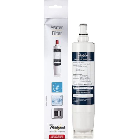 Filtro de agua original SBS002 para frigorífico WHIRLPOOL 484000008726