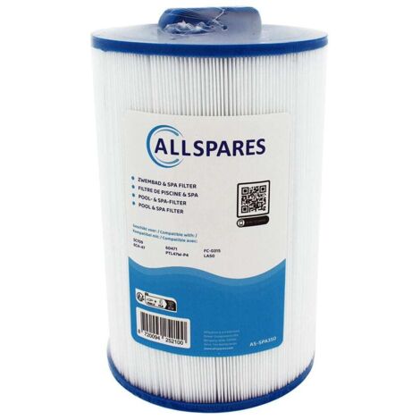 Filtro de agua para spa AllSpares SC709 / 60471 / 6CH-47