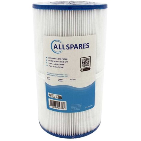 Filtro de agua para spa AllSpares SC712 / 60301 / C-6430