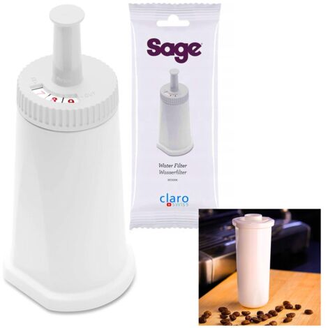 Filtro de agua Sage ClaroSwiss blanco 9 cm x 20 cm