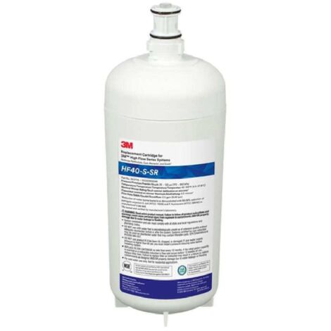 Filtro de agua sin carbón de alto caudal 3M HF40-S-SR