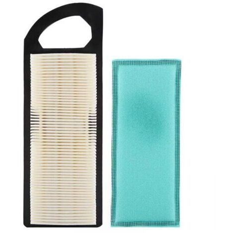 Filtro de aire 795115 para motores de tractor Briggs and Stratton 697153 698083 697015 John Deere GY20573 M149171 Z225 para cortacésped con prefiltro