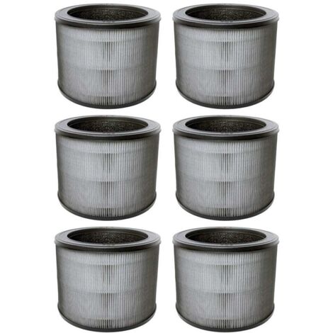 Filtro de aire AllSpares todo en uno (2 uds.) para purificadores de aire compatibles con Winix Zero Compact (Ø210x160mm)