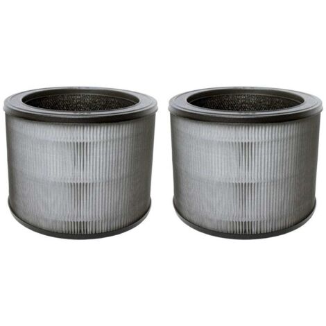 Filtro de aire AllSpares todo en uno (2 uds.) para purificadores de aire compatibles con Winix Zero Compact (Ø210x160mm)