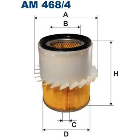 Filtro de aire AM468/4 filtron