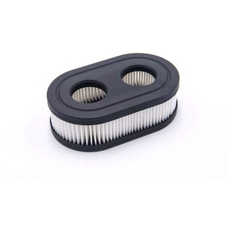 Filtro de aire de papel de repuesto de 11,1 x 6,7 x 3,4 cm para cortacésped como Briggs & Stratton 593260