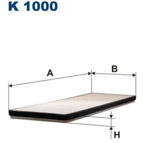 Filtro de aire K1000