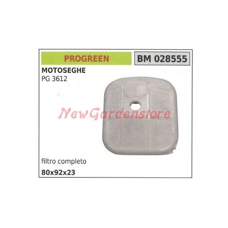 Filtro de aire original PROGREEN para motosierra PG 3612 028555