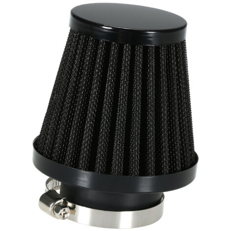 Filtro de aire para motocicleta de 54 mm compatible con scooters Yamaha R1, Kawasaki, Suzuki y Honda + con rejilla de malla + alta filtración + calidad profesional + en stock