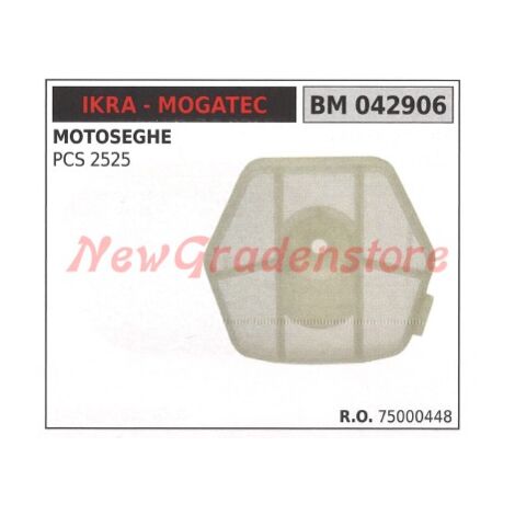 Filtro de aire para motosierra IKRA PCS 2525 042906 75000448