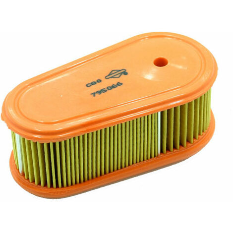 Filtro de aire para tractor con motor B & S Intek v.Twin 7000 series - Amarillo