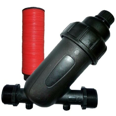 Filtro de anillas 1 1/4" para para tubería de 40mm