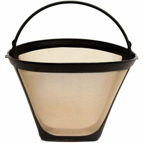 filtro de café de acero inoxidable, filtro de café de 118 mm, filtro de café de goteo tipo embudo - Fei Yu