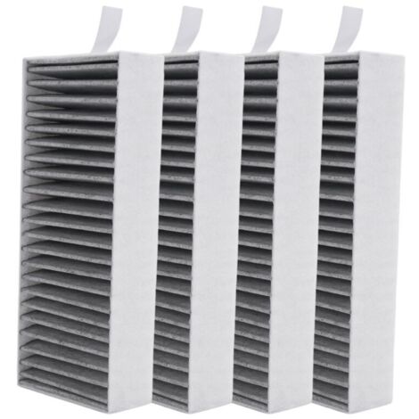 Filtro de carbón activado compatible con los modelos de campana extractora HZ9VRCR0, HEZ9VRUD0, 17004796, 17004806 y Z821VR0.