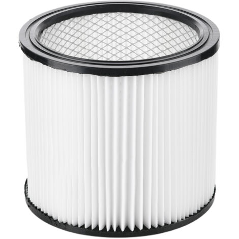 Filtro de carbón activado compatible con Shop-Vac 90304 – Blanco, 19 x 16,5 x 15 cm, 1 unidad