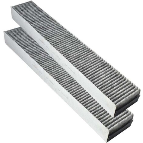 Filtro de carbón AllSpares para campanas extractoras compatibles con Bosch HEZ381700 / Siemens HZ381700 / Neff Z8500X0 y Constructa CA282110 (600x95x55mm)