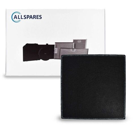 Filtro de carbón de alto rendimiento AllSpares compatible con Oranier AFP220 (220 x 220 x 49 mm)