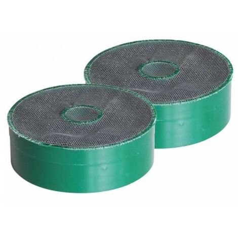 Filtro de carbón de larga duración adecuado para Faber 112.0556.528 / FLL23 (2 uds.)