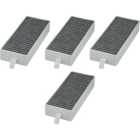 Filtro de carbón de larga duración para Siemens HZ9VRCR0 y Bosch HEZ9VRUD0 (paquete de 4)