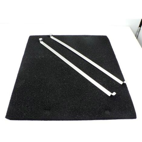 FILTRO DE CARBÓN DIM 263X310MM + FIJACIONES PARA CAMPANA DIETRICH