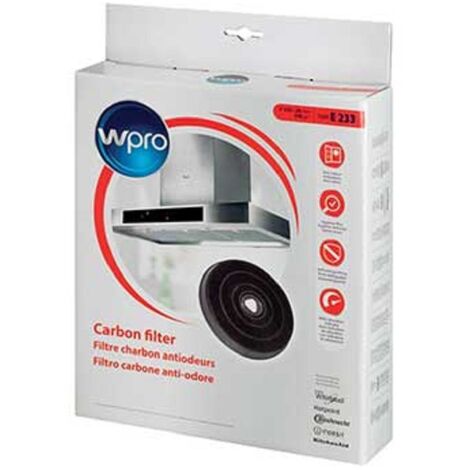 Filtro de carbón E233 para campana W-PRO 484000008636