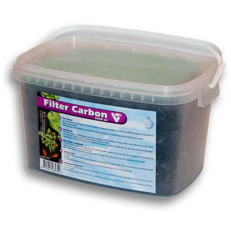 Filtro de carbón Velda 5000ml filtro neto de carbón activado filtro de carbón estanque
