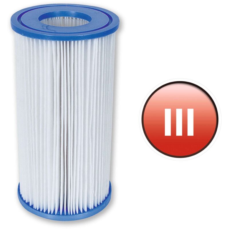 Cartucho De Filtro Bestway Tipo Iii De Dacrón 200X105Mm