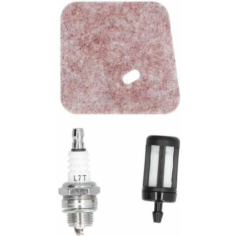 Filtro de césped, filtro de aire y combustible, bujía, accesorio para cortacésped, repuestos para FS38, FS45, FS46, FS55, HS45, FC55, KM55, 41401242800