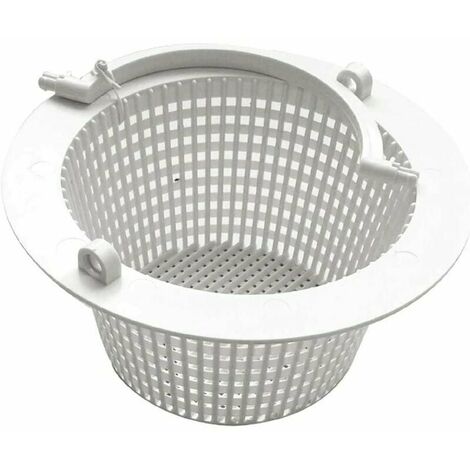 Filtro de cesta para skimmer de piscina, repuesto para piscina, cesta para filtro de piscina, cesta para skimmer para piscina sobre el suelo