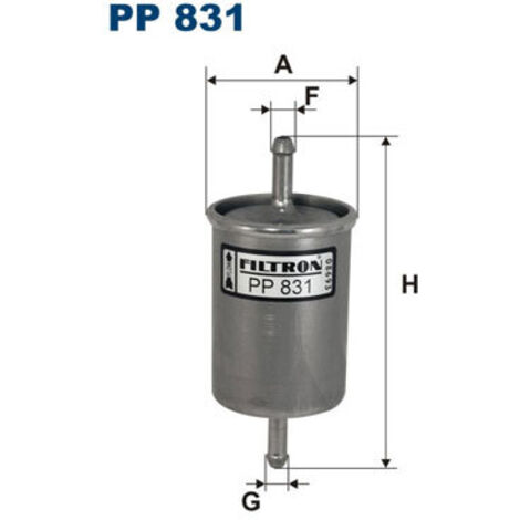 FILTRO DE COMBUSTIBLE PP831 FILTRON