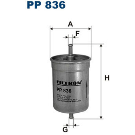 FILTRO DE COMBUSTIBLE PP836 FILTRON