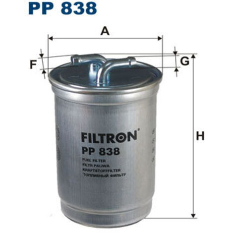 FILTRO DE COMBUSTIBLE PP838 FILTRON