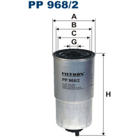 FILTRO DE COMBUSTIBLE PP9682 FILTRON